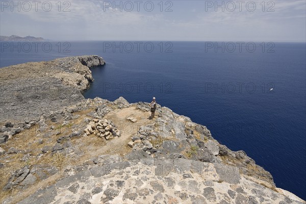 Rhodes Island, Lindos, Lindos is a town on the Greek island of Rhodes. Its landmark is the