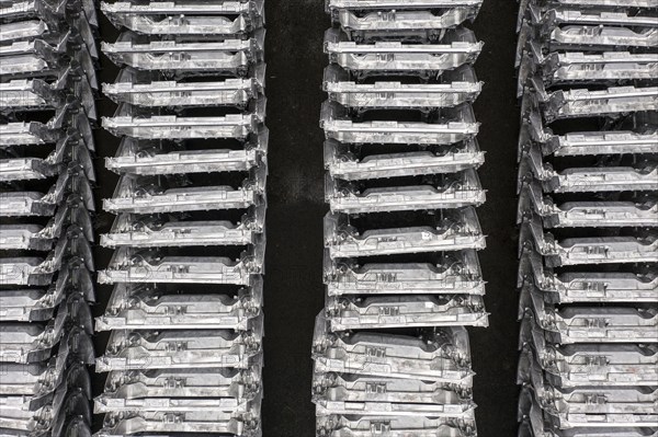 Stamped vehicle parts for the Tesla Y model, Tesla Giga Factory, Grünheide, 28 01 2023