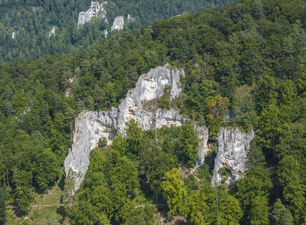 UNESCO World Heritage Caves and Ice Age Art of the Swabian Alb. Ice Age cave Geißenklösterle in the