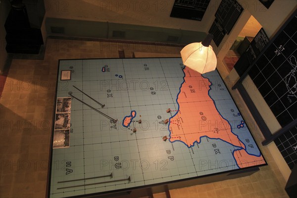 Lascaris War Rooms underground museum, Valletta, Malta, Europe