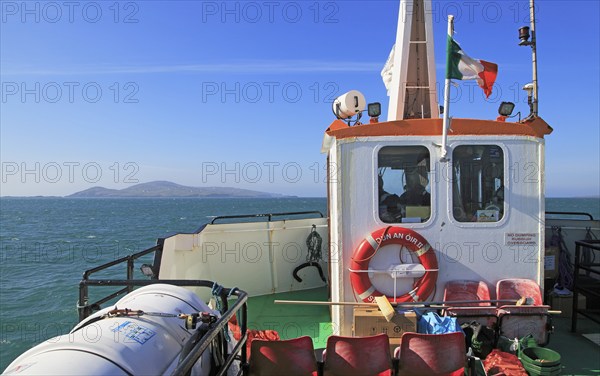 Cape Clear Island, County Cork, Ireland, Irish Republic from small ferry boat service, Europe