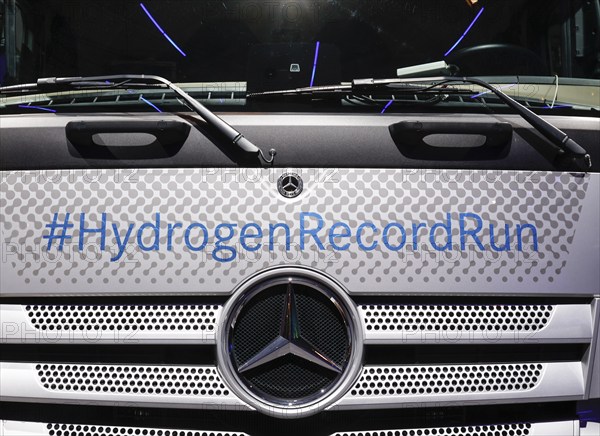 Fuel cell truck Gen H2 Truck from Daimler Truck at the IAA Transportation trade fair, Hanover, 18