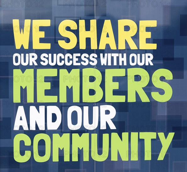 We Share Our Success With Our Members and Our Community, East of England Co-operative Society shop