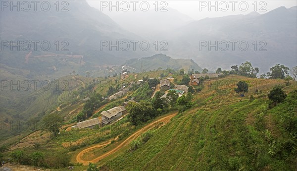 Bac Sum, village of the Hmong minority, Ha Giang province, Vietnam, Asia