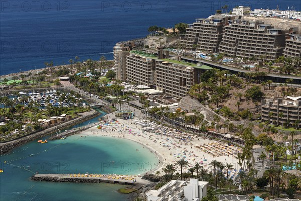 Hotel complex in Anfi del Mar, Arguineguin, Gran Canaria, Canary Islands, Spain, Anfi del Mar,