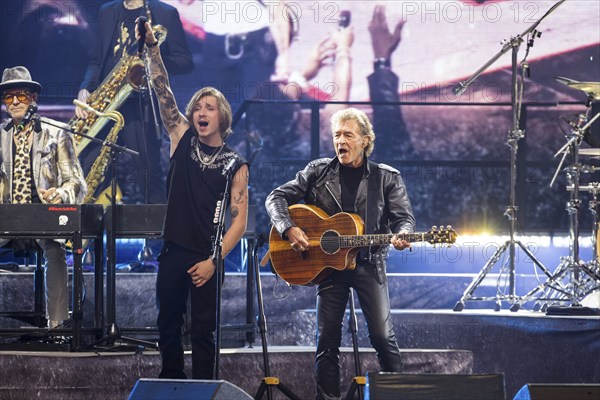 Peter Maffay with son Yaris live on We Love Rock 'n' Roll, Farewell Tour 2024 at the Waldbühne in