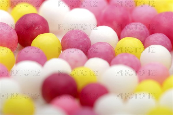 Colourful sweets, balls, sugar, sweets, studio