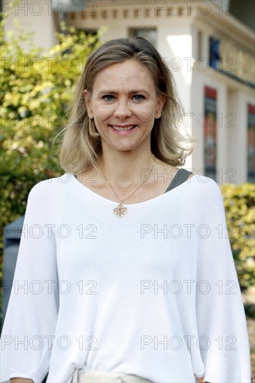 Sabine Fürst at the annual press conference for the 2024/25 season at the Schlossparktheater in