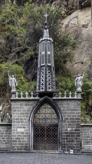 National Shrine Basilica of Our Lady of Las Lajas, Las Lajas, Potosi, Narino Department, Colombia,