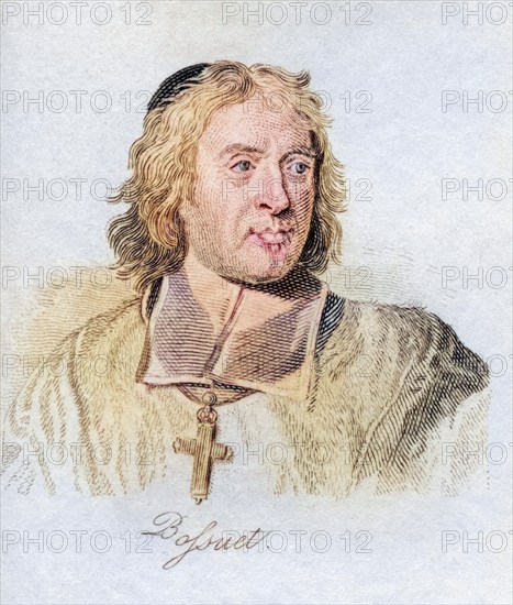 Jacques Benigne Bossuet 1627-1704 Bishop of Meaux French theologian, court preacher and famous