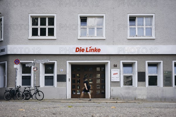 The party headquarters of the Left Party, in the Karl Liebknecht House in Kleine Alexanderstraße in