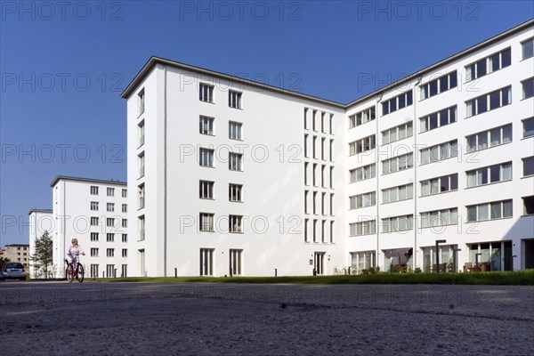 The picture shows the flats in Prora that have been converted into luxury holiday flats. The