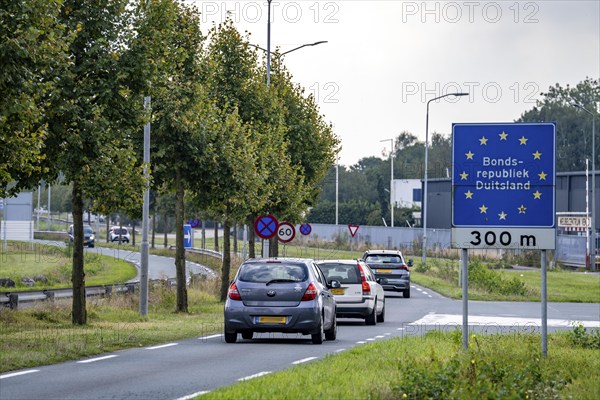 The so-called Green Border, at the former border crossing Schwanenhaus, between Germany and the