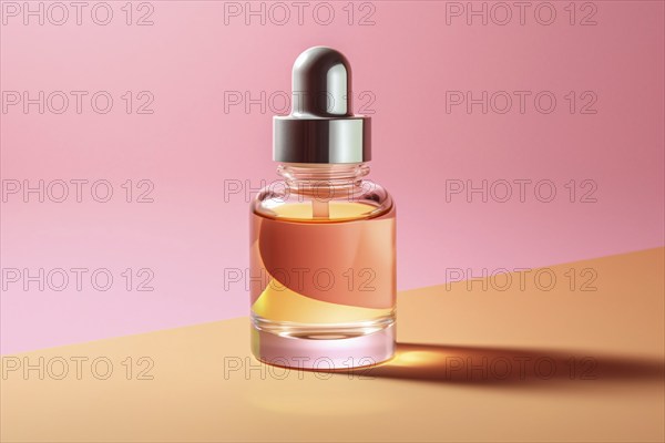 Bottle of face serum. KI generiert, generiert AI generated