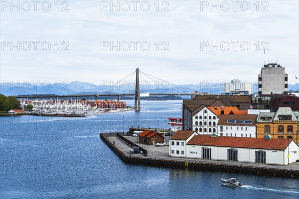 View of STAVANGER, FjordSailing, Stavanger, Boknafjorden, Norway, Europe