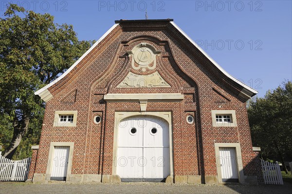 Haus Rüschhaus, built in 1749 by Johann Conrad Schlaun, Annette von Droste-Hülshoff Museum,
