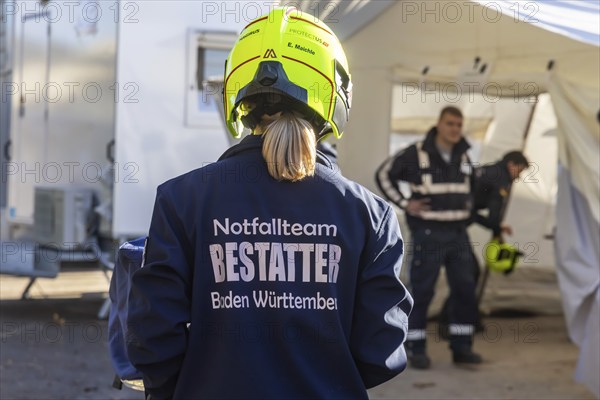 International disaster control exercise Magnitude with more than 1000 rescuers. They are rehearsing