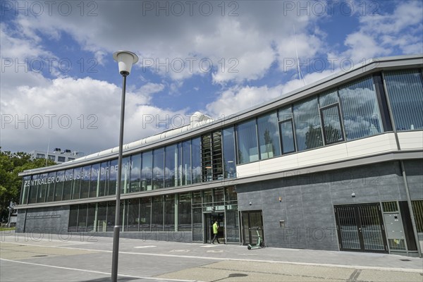 Entrance building, Central Bus Station, Messedamm, Westend, Charlottenburg, Berlin, Germany, Europe