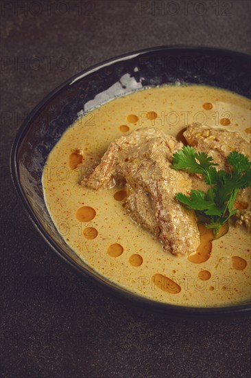 Satsivi, chicken in walnut sauce Baghe, cold dish, Georgian cuisine, homemade, no people