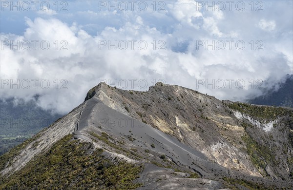 Irazu Volcano, Irazu Volcano National Park, Parque Nacional Volcan Irazu, Cartago Province, Costa