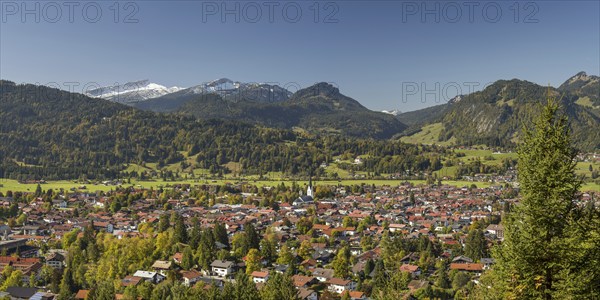 Oberstdorf, Oberallgäu, Bavaria, Germany, behind Hoher Ifen, 2230m, Gottesackerplateau, Toreck,