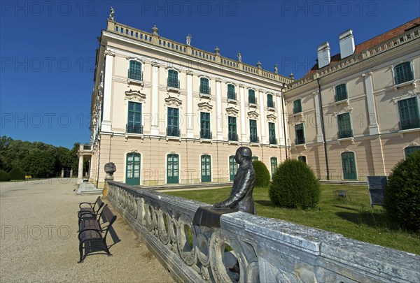 Monument to Prince Nicholas I Joseph the Magnificent in the park at Eszterhazy Castle, also known