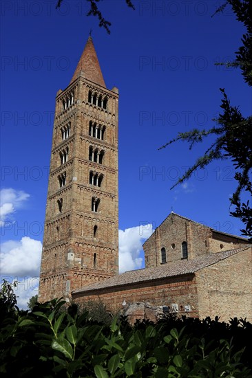 Pomposa, Abbatia Sanctae Mariae Pomposae, former abbey of the Benedictine order at the mouth of the