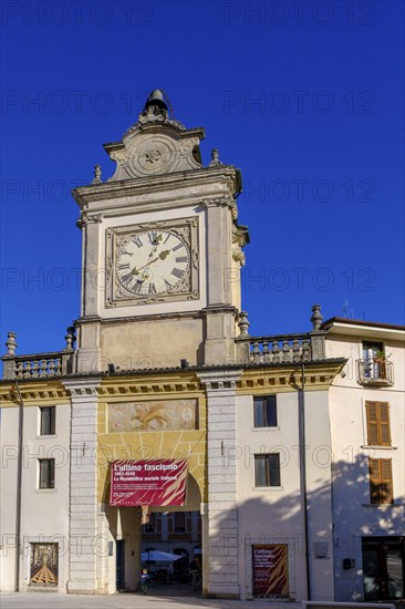 Torre dell'Orologio, Salo, Lake Garda, Lago di Garda, Lombardy, Italy, Europe