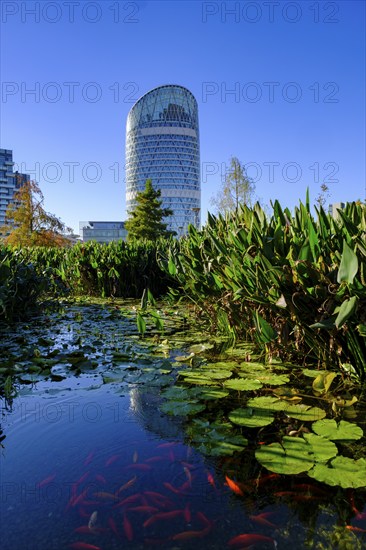 Modern architecture, high-rise buildings, skyscrapers, Porta Nuova district, Milan, Lombardy,