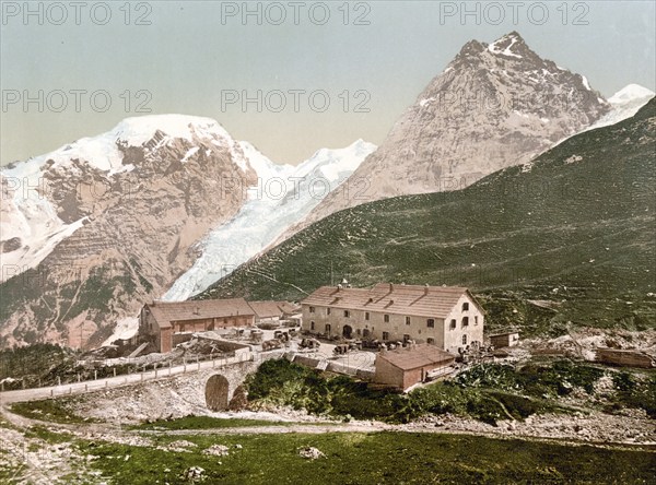 Stilfserjoch, Stilfser Joch, Franzenshöhe, Tyrol, formerly Austria-Hungary, today South Tyrol,