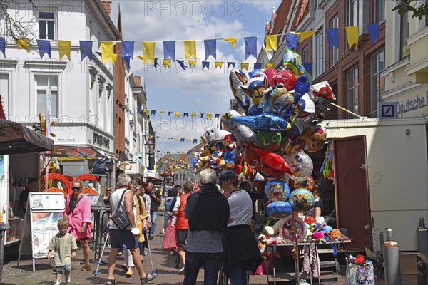 Europe, Germany, Hamburg Metropolitan Region, Lower Saxony, Stade District, Buxtehude, Old Town,