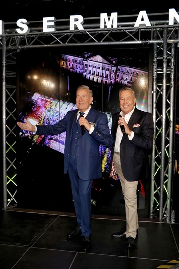 Roland Kaiser at the presentation of Roland Kaiser's wax figure for Kaisermania at Madame Tussaud's