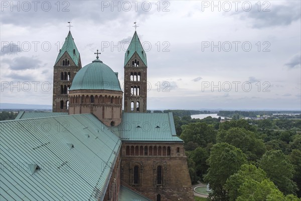 Cathedral of St Mary and St Stephen, Imperial Cathedral, Romanesque, UNESCO World Heritage Site,