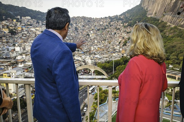 Svenja Schulze (SPD), Federal Minister for Economic Cooperation and Development, during a visit to