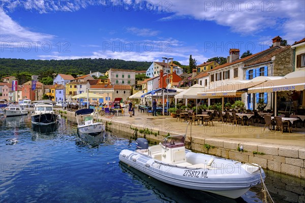 Rovenska harbour, Veli Losinj, near Mali Losinj, island of Losinj, Kvarner Gulf Bay, Croatia,
