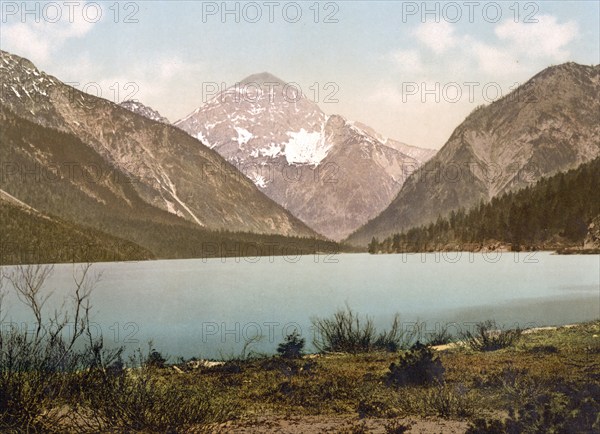 The Plansee, in the district of Reutte, formerly Tyrol, Austria-Hungary, today Austria, Historical,