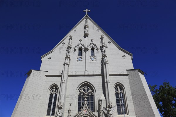 Late Gothic knight's chapel, Hassfurt, Hassfurt, Hassberge district, Lower Franconia, Bavaria,