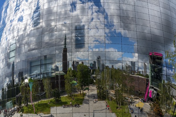 The Boijmans Van Beuningen depot in Rotterdam, show depot of the Boijmans Van Beuningen art museum,