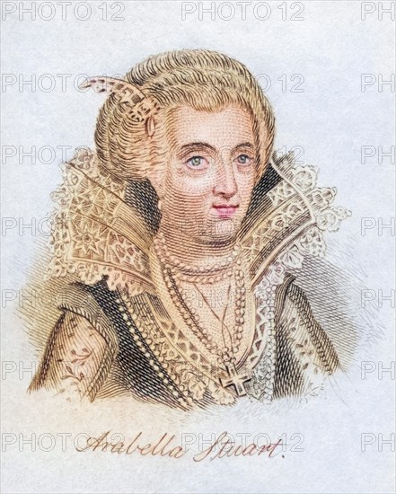 Lady Arabella Stuart also spelled Stewart, 1575-1615, English noblewoman From the book Crabbs