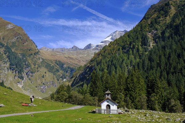 Chapel, Flittneralm. Flittner Alm, Innervals, Vals, Valser Tal, Valser Tal Natura 2000 nature