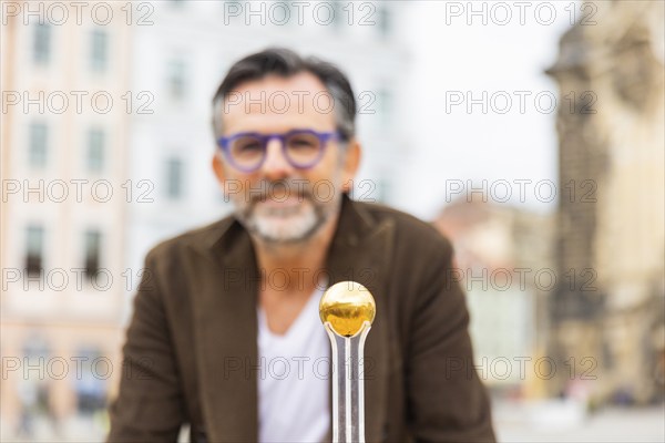 The internationally renowned artist Niclas Castello, who will be honoured with the European Art