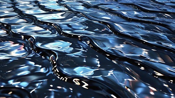 Abstract composition of shark skin texture with repetitive patterns, AI generated
