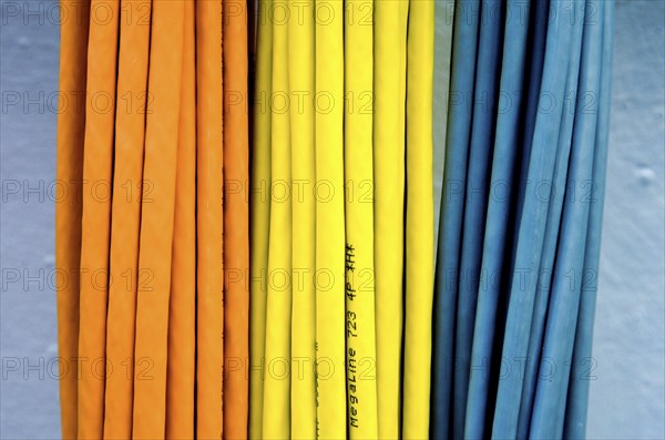 Berlin, DEU, 07.08.2008, Data cable in a data centre, Berlin, Germany, Europe