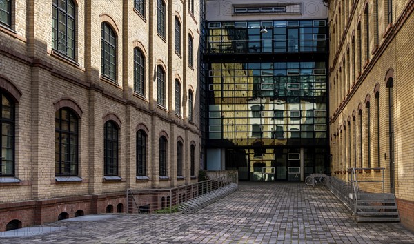 Restored architecture in the Edison Höfe, Invalidenstraße, Berlin, Germany, Europe