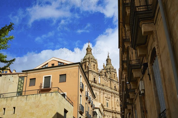 Salamanca Clerecia church in Spain by the via de la Plata way to Santiago