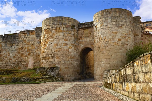 Zamora door of Dona Urraca in Spain by the via de la Plata way to Santiago