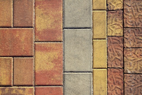 Pavement flooring outdoor texture colorful cement based