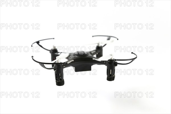 Toy Drone quadrocopter. Remote controlled quadcopter drone