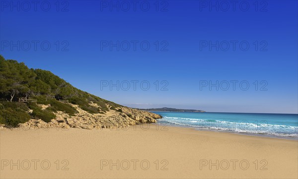 Tarragona Platja Los Capellanes in Costa Dorada of Catalonia Capellans