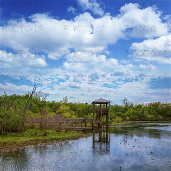 White Lake at Cullinan Park in sugarland near Houston Texas